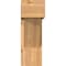 Ekena Millwork Traditional Block Smooth Bracket w/ Offset Brace, Western Red Cedar, 7 1/2"W x 22"D x 22"H BKT0806X22X22TRA05SWR - alternate 2
